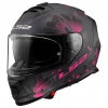 Prilba LS2 FF800 Storm II BURST MATT BLACK PINK-06 Veľkosť: L (59-60 cm)