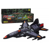 LEAN TOYS Svetlá vojenskej stíhačky F35 znejú čierne