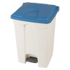 Pedálový/nášľapný zberač odpadkov ,objem 45 l, š x v x h 410 x 600 x 400 mm EUROKRAFTbasic