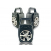 GGV KTX-1055T Prenosný Modrátooth 5.0 reproduktor, 85dB, 5W striebornočierna