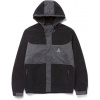 pánska bunda HUF NAULS POLAR FLEECE JACKET Black L + doprava zdarma