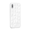 Puzdro gumené Huawei P20 Prism biele PT