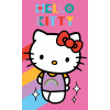 Carbotex Detský uterák Hello Kitty Rainbow 30 x 50 cm