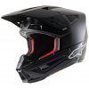 prilba S-M5 SOLID HELMET ECE, ALPINESTARS (matná čierna, veľ. 2XL)