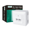 Elektronická zásuvka Digitus DN-9006-N RJ-45 (DN-9006-N)