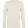 B&C | Inspire Crew Neck, Pánska mikina, biela krémová off, L