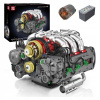 Konštrukčné kocky Mould King 10181 motor Flat-Six boxer z Porsche