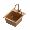 Kuchynská batéria - Sink Johnny 100 Copper Naomi batériu SIPHON DISPENSER (Kuchynská batéria - Sink Johnny 100 Copper Naomi batériu SIPHON DISPENSER)