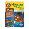 Mollers Omega 3 Želé rybičky 45 ks malinová příchuť