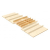 KESSEBÖHMER KES 009204 LiniQ príborník sada 900-1250 x 472 svetlý dub