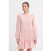 Twinset Šaty bavlnené 261TF2050 ružová 36
