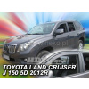 Plexi, ofuky Toyota Land Cruiser J150 5D 2009 => přední