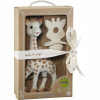 Hrkálka, chrastítko - Sophie tak čistá + žirafa set + slečna 18cm 0m + (Hrkálka, chrastítko - Sophie tak čistá + žirafa set + slečna 18cm 0m +)