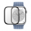 PanzerGlass Apple Watch 9/8/7 41 mm ochranný kryt s D30 čierny rámček 3689