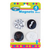 Magnety okrasné 30 mm 4 kusy