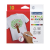 Centropen popisovače na textil 2739 mix farieb sada 10ks - 1 balenie