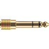 Oehlbach i-Jack AD 35/63 jack audio adaptér [1x jack zásuvka 3,5 mm - 1x jack zástrčka 6,3 mm (stereo)] zlatá; D1C35021