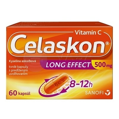 Celaskon Long Effect 500 mg 60 kapsúl s predĺženým uvoľňovaním