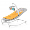 Kinderkraft Hojdačka vibrujúca s melódiou Felio 2 0 m+ do 9 kg Forest Yellow