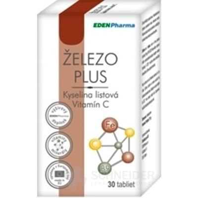 EDENPharma ŽELEZO PLUS tbl 1x30 ks