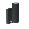 LUCIDE ARNE-LED Wall Light +IR 2xGU10/5W Black 14866/10/30