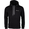 Champion HOODED SWEATSHIRT čierna,biela Pánska mikina M