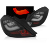 OPEL CORSA D 3D 06-14 - zadné LED svetlá čierna LED BAR
