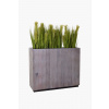 Drevený kvetináč ELEMENTO, drevo, šírka 90 cm, biela antik