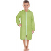 Froté župan na zip - vel. 5 - 8 let - zelená - Bellatex