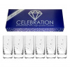 Poháre na liehoviny Vodka Shot 70 ml 30538 swarovski Crystals (6KS) (2031)