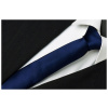 Úzka kravata Rene Chagal Slim Fit Polyester Navy Blue (Úzka 6 cm pánska kravata, trať Smooth Navy Blue WP3)