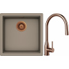 Set Schock S31-9 (drez Kiruna N-100 Twilight + batéria Kavus.120 Copper brushed + komponenty Copper brushed)