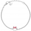 Disney Oceľový náramok s ozdobou Minnie Mouse B600654L-55.CS