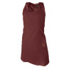 Dámske šaty Warmpeace Friday Better Dark red brown S