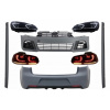 KITT Complete Body Kit suitable for VW Golf VI 6 MK6 (2008-2013) R20 Design with Headlights LED and Taillights Dynamic Turning Light