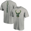 Milwaukee Bucks - Giannis Antetokounmpo Playmaker Gray NBA Tričko S/USA=M/EU