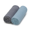 ESECO Mušelínové 70 x 70 Grey Blue 2021 2 ks