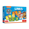 Hra Links skladačka Tlapková patrola/Paw Patrol 14 párov vzdelávacia hra v krabici 21x14x4cm