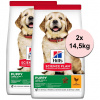 Hill's Science Plan granule pre šteňatá veľkých plemien s kuracím 2 x 14,5 kg