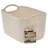 Storage Solutions Úložný kôš Beige 2 16 x 14 x 24 cm