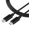Tactical KP31187 Smooth Thread USB-C/USB-C, 1m, černý