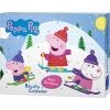 Adventný kalendár Prasiatko Peppa s kozmetikou a výrobkami pre starostlivosť