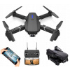 DRON LS-E525 4K WIFI KAMERA QUADKOPTER + 12 ČEPELÍ VETRA