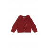 Detský sveter Konges Sløjd HOLIDAY KNIT CARDIGAN KS104314.9BYA červená 86