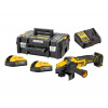 DEWALT Uhlová brúska 2-18V-5AH, batéria Powerstack 125mm DCG409H2T