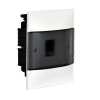 Legrand Zapustená rozvodnica Practibox S 1-radová, 1x4 modulov, dymové dvere