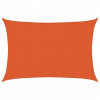 Slnečná plachta, 160 g/m², oranžová, 2,5 x 4 m, HDPE