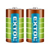 EXTOL® Energy Baterie alkalická ULTRA+ 1,5V C (LR14) · 2 ks 42014