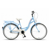 Junior bicykel - Kands 24 Vittoria Rám 14 palcov modrou rohožou (Kands 24 Vittoria Rám 14 palcov modrou rohožou)
