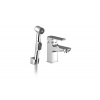 RAVAK batéria umývadlová stojančeková s bidetovou sprškou BM 011.00, chróm, X070076